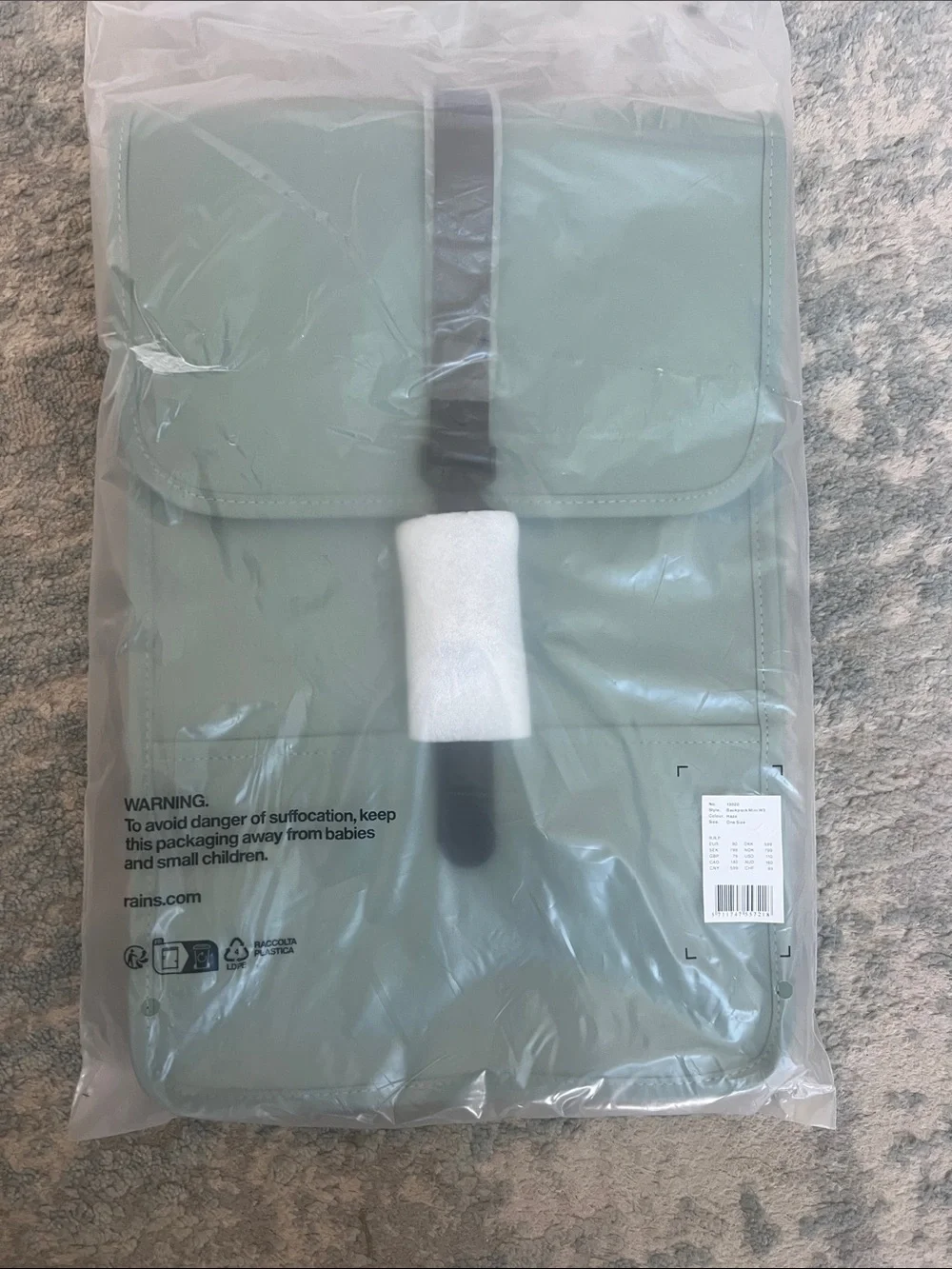 Rains minimal rolltop